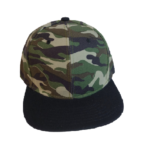 Baseball camo black Flat Brim _prev_ui